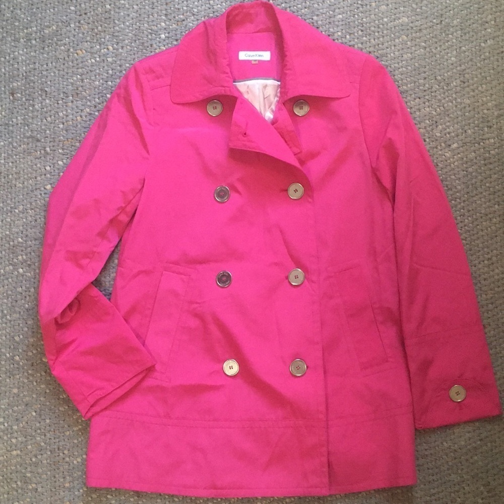 𝅺CALVIN Klein Pink Coat